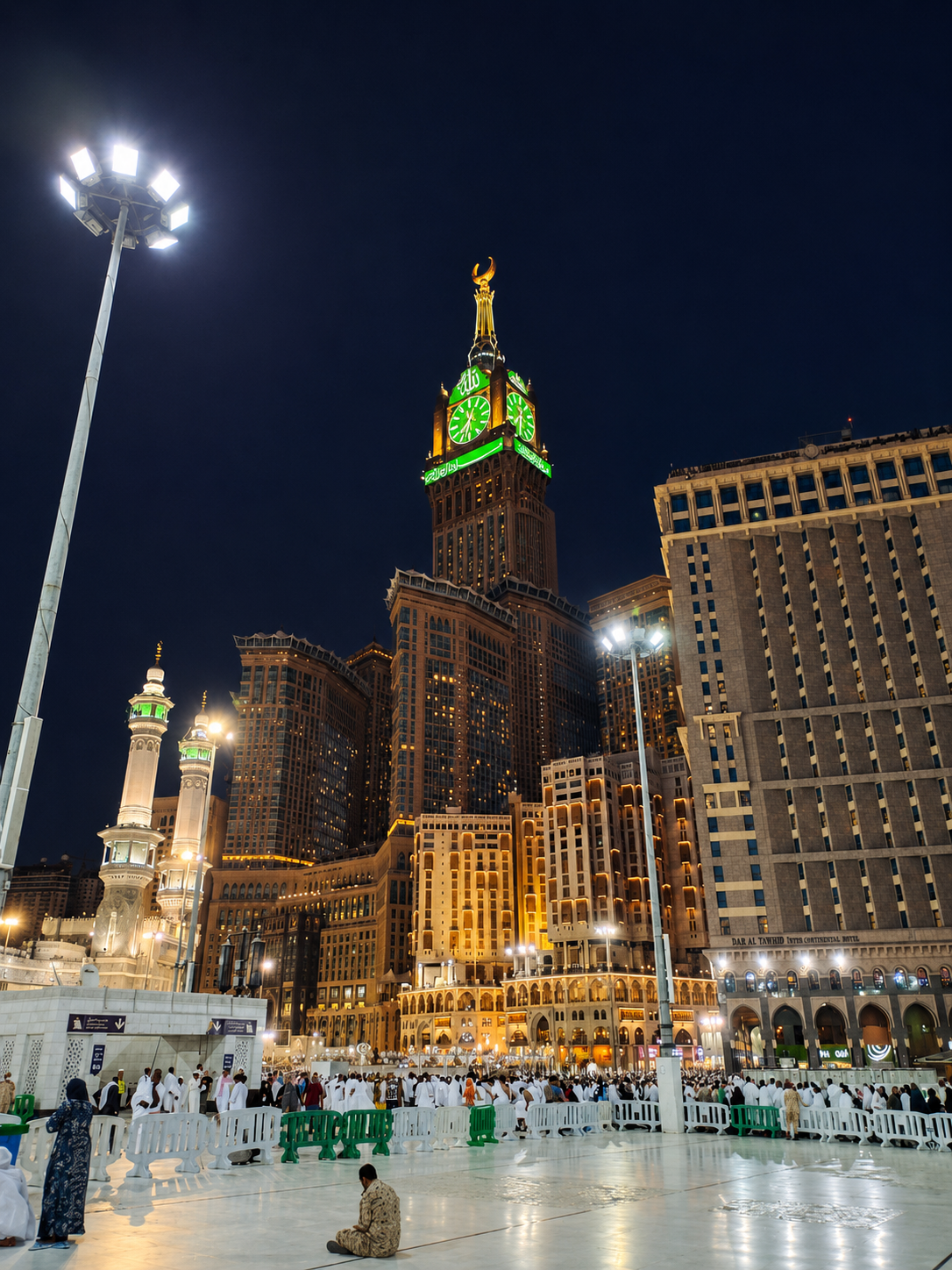Makkah Clock Tower near Masjid al-Haram